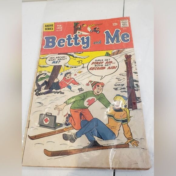 Betty and Me #12 (ARCHIE COMICS Publications, Inc. February 1968) - Picture 1 of 3